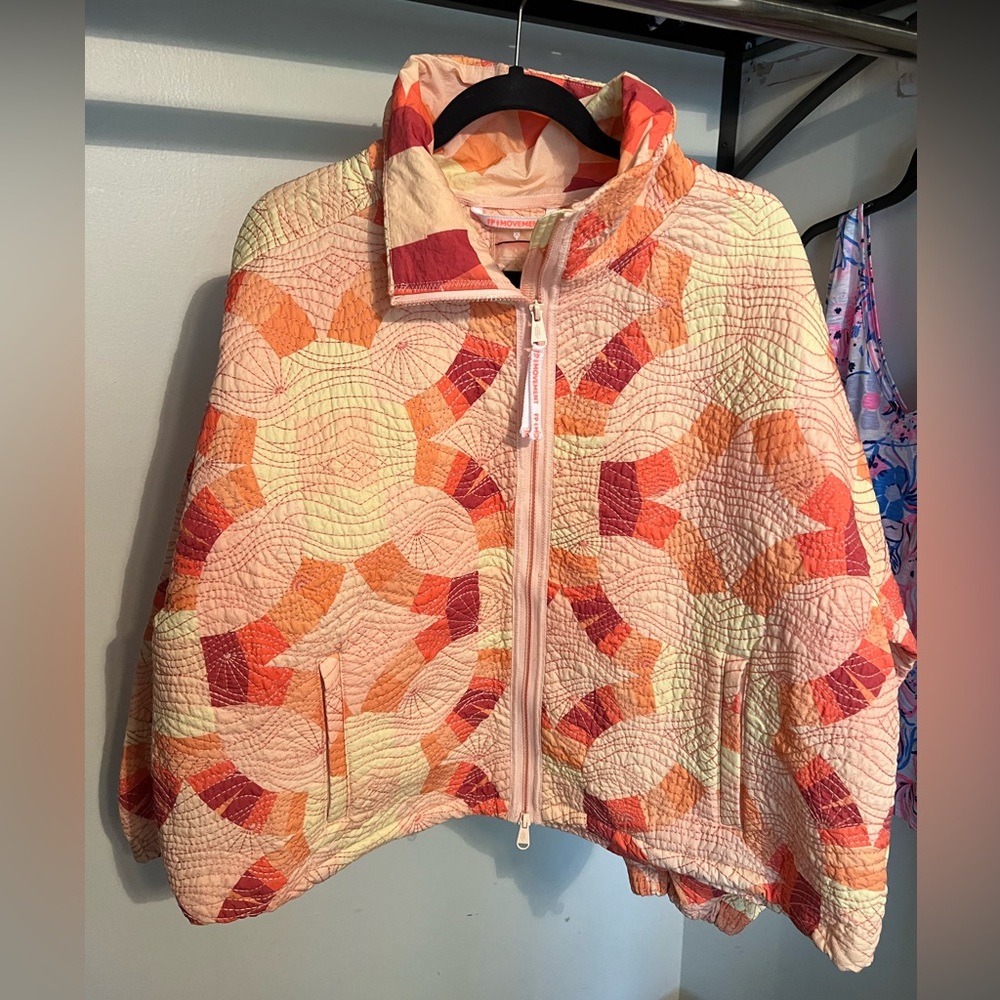 Free People athletic jacket